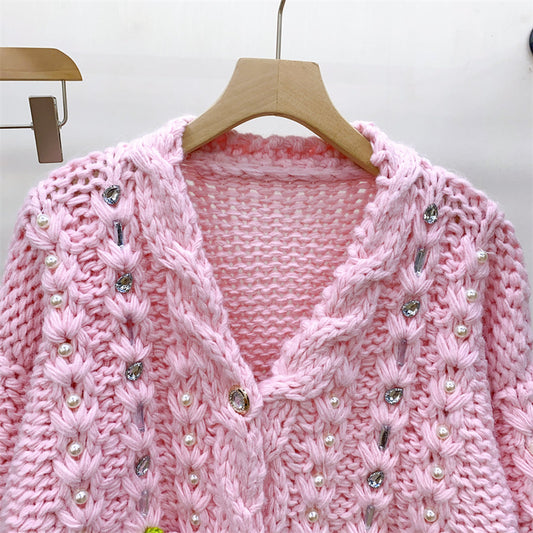 Sweet Idle Style Loose Sweater Autumn Winter Coat