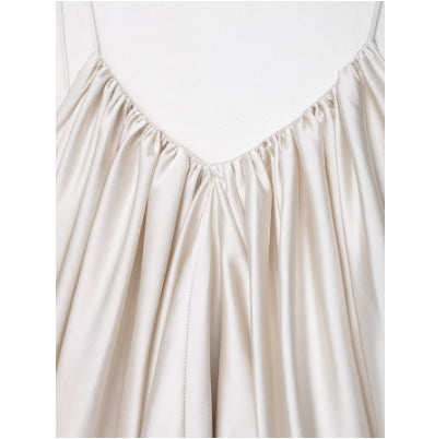 Summer New Pure Desire Style High-grade Fashion Silk Satin Top