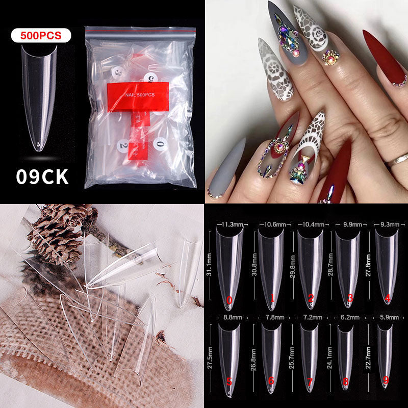 French Pointed Non-marking Ballet Transparent