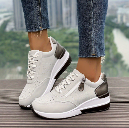 Fashion Wedge Platform Leisure Sports Women's Thin Shoes