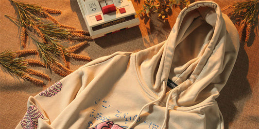 Casual Fashion Personality Print Hoodie Coat
