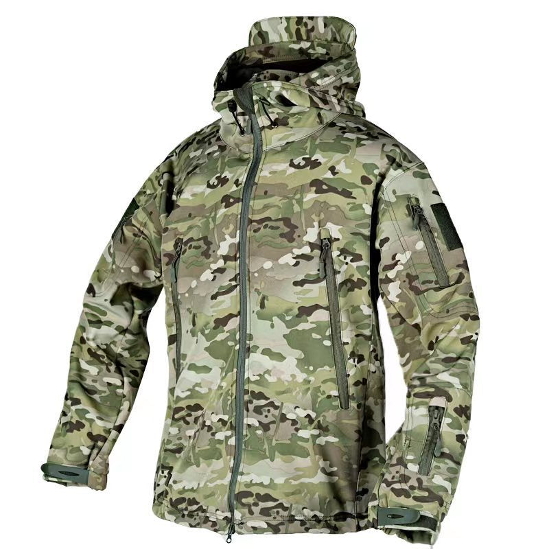 Men's Shell Jacket Trench Coat