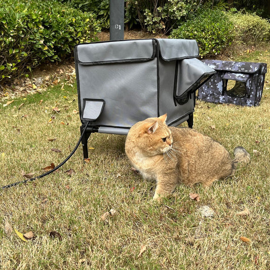 Outdoor Heating Insulation Foldable Cat Nest