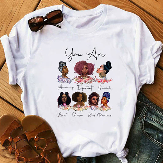 Girls Feminism Ladies Casual T-Shirt Tops