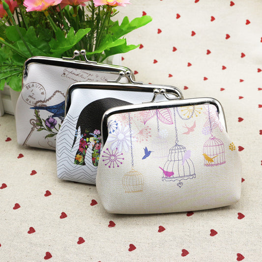 Digital Printing New PU Leather Coin Purse