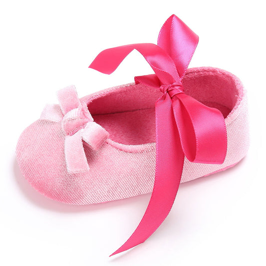 Ribbon Baby Shoes Baby's Shoes Soft Sole Shoes Toddler Shoes