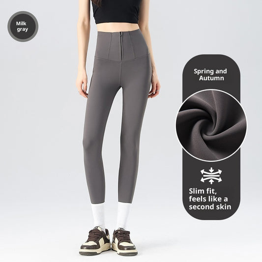 Women's Shark Pants For Autumn And Winter, Fleece-lined And Thickened