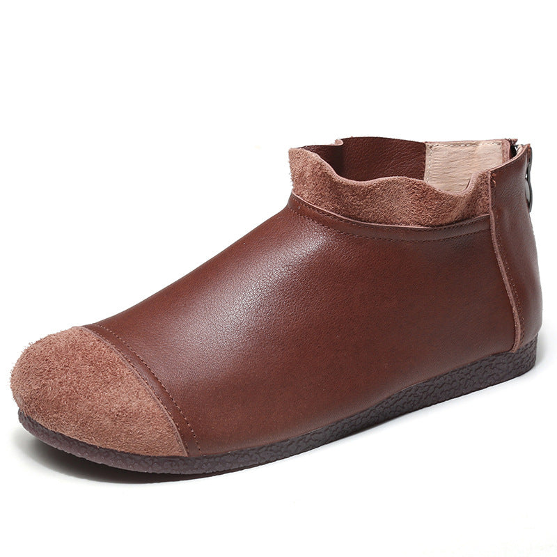 Women's All-match Slip-on Soft Leather Shoes