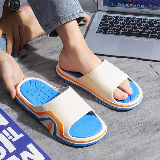 Outer Wear Home Non-slip Couple Bathroom Inside Bath Thick Bottom Sandal Mop