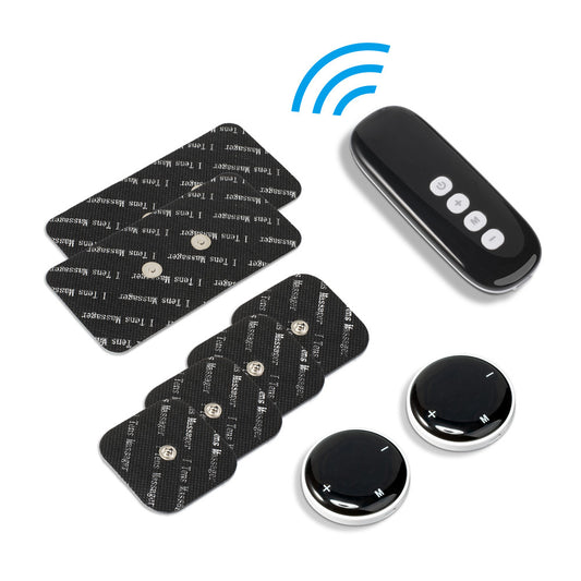 Wireless TENS EMS Electric Pulse Massage Muscle Stimulator 39 Modes