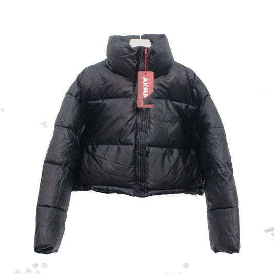 Down Jacket Women's Short Stand-up Collar Thick