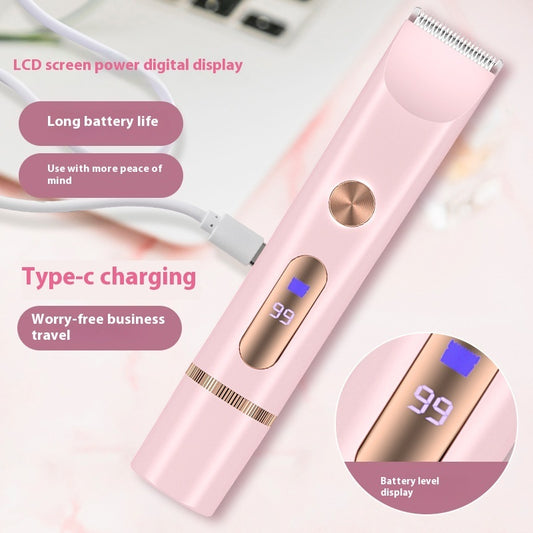 Only Private Parts Armpit Double-headed Lady Shaver Electric Mute