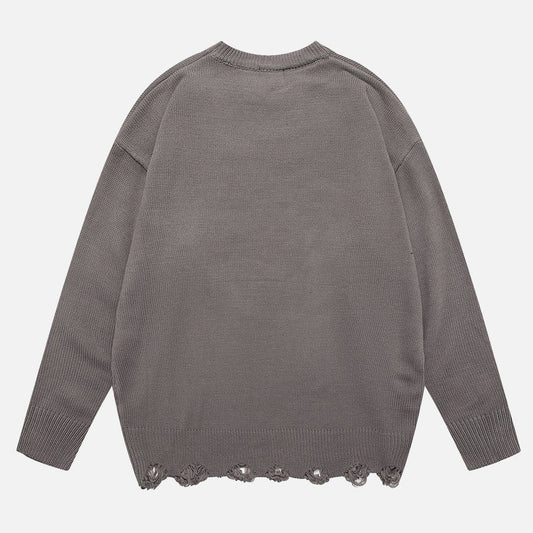 Design Sense Young Ruffian Handsome Men's And Women's Knitwear