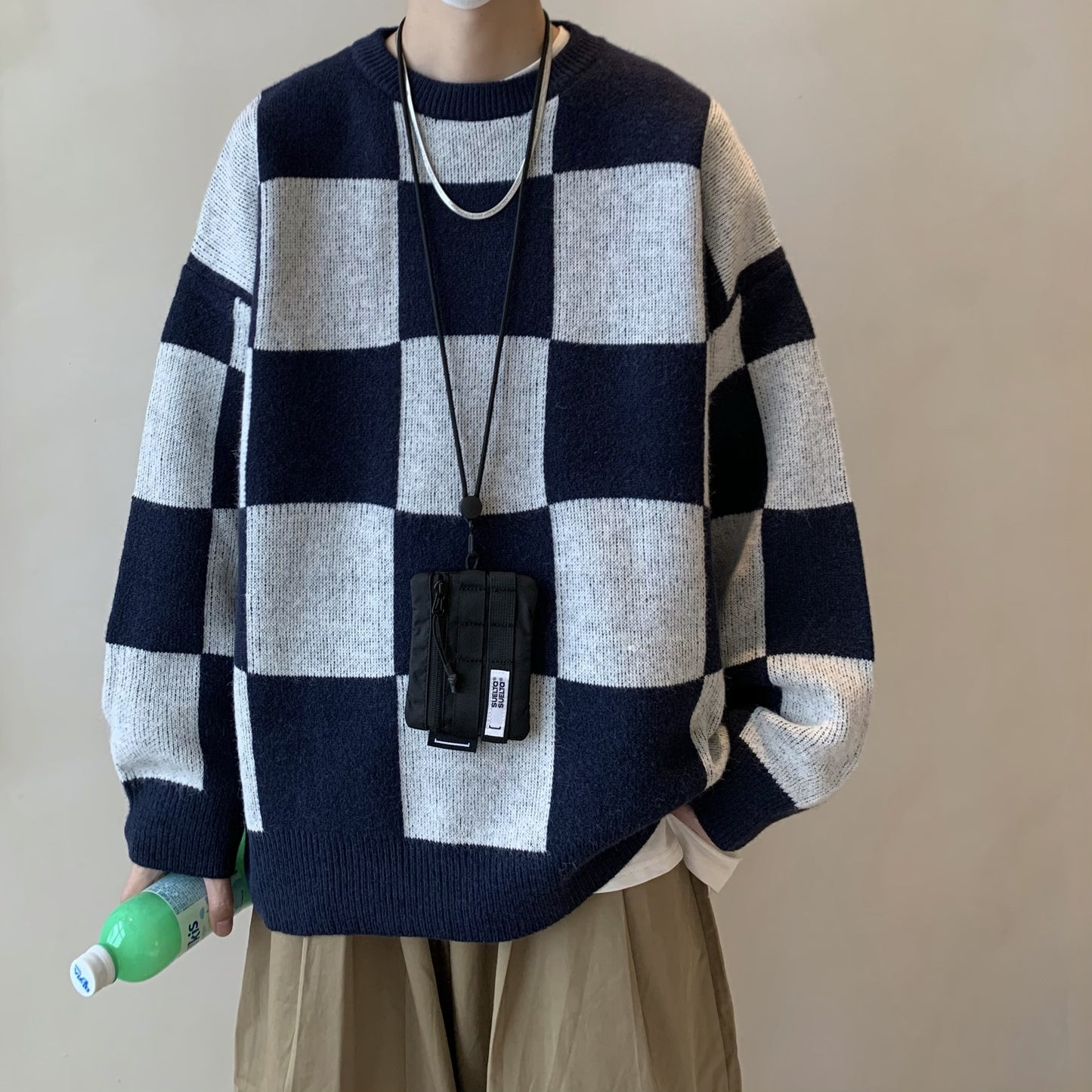 Loose And Idle Autumn And Winter Thickening Cotton Knitwear