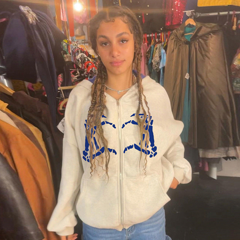 Ladies Street Fleece European And American Women's Sweater