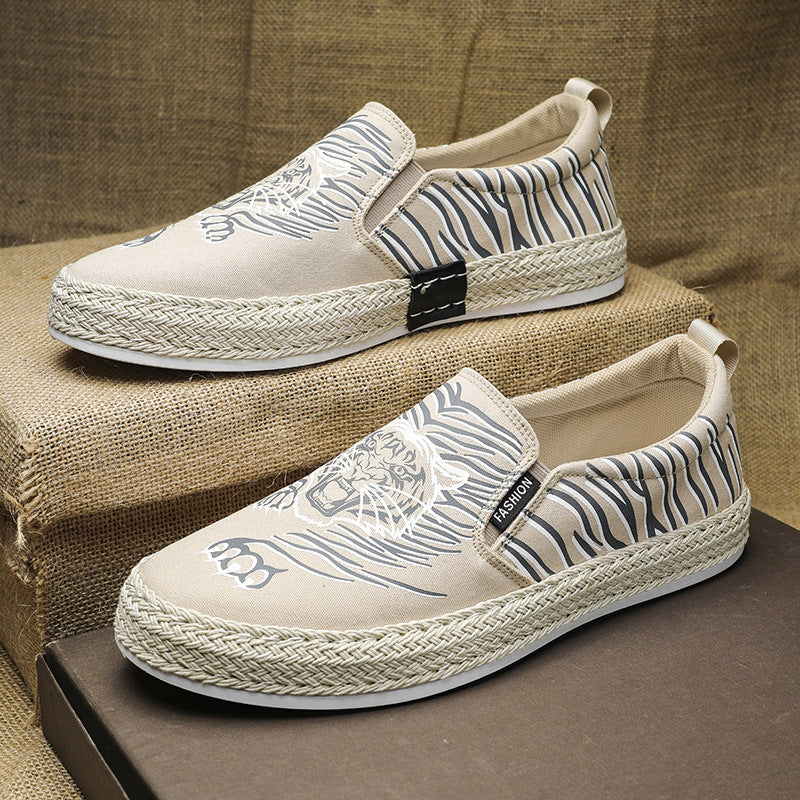 Men's Chinese Style Casual Slip-on Cloth Shoes
