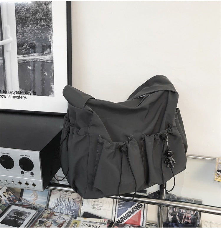 Fashion Brand Japanese Style Workwear Style Messenger Bag For Men
