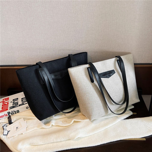 Women's Autumn And Winter One Shoulder Messenger Personality Tote Bag