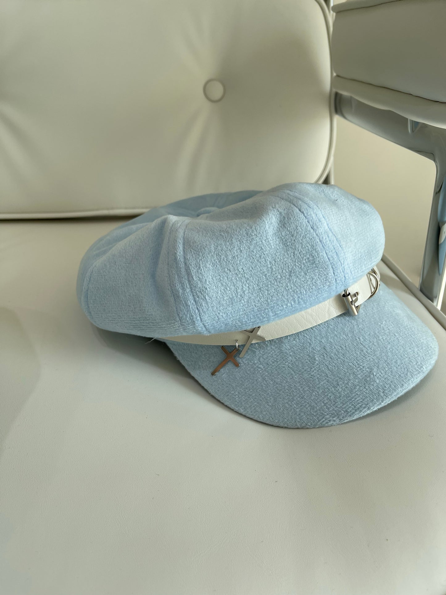 Korean Y2g Sub-culture Cute Cross Beret