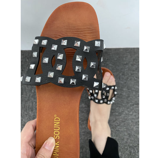 New Style Women's Slippers Flat Bottom Small Fragrance