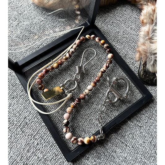 Niche Stack Versatile Design Sense Decorative Chain Phants Zipper