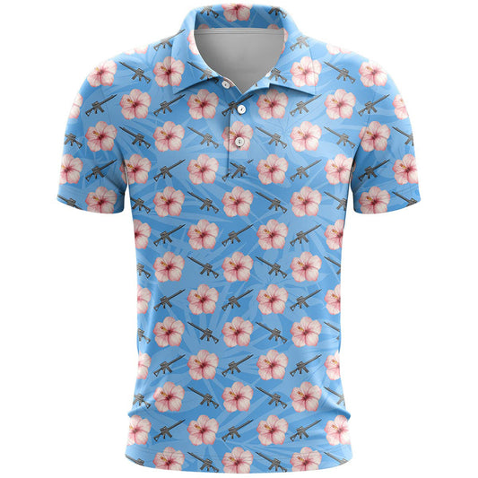 Moisture Absorption And Perspiration Four-sided Elastic Short Sleeve