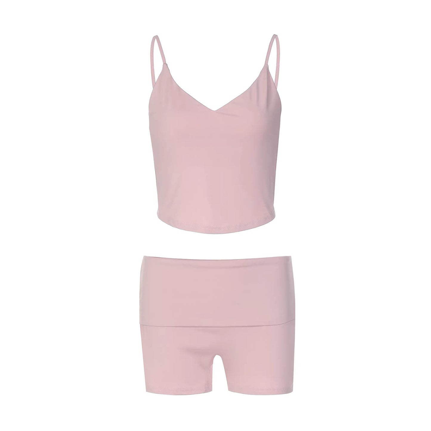 Womens Camisole And Casual Shorts Set
