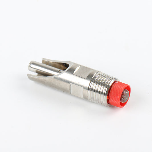 Stainless steel drinking fountain for pigs