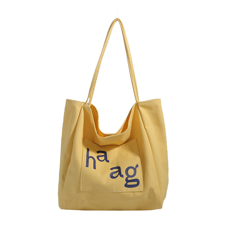 Large Capacity Canvas Commuter Tote