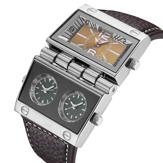 Oulei Wholesale Men's Watch Leather Strap