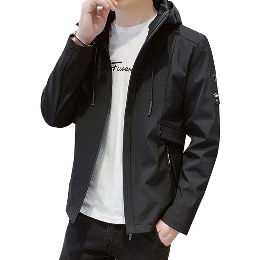 Hooded jacket men's jacket
