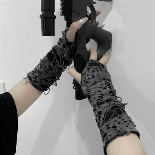 Gloves Punk Yamamoto Dark Sleeve Student
