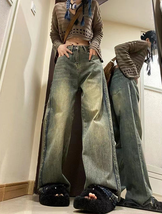 Women's Vintage Loose Straight Leg Jeans
