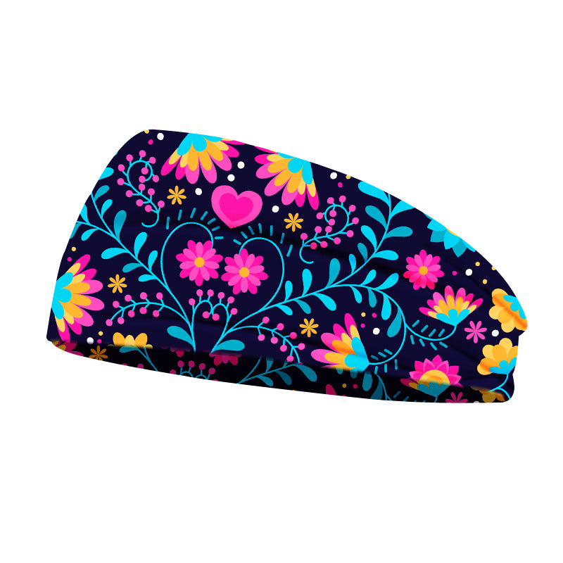 Fashionable Wide Brim Yoga Headband Breathable Soft Headband