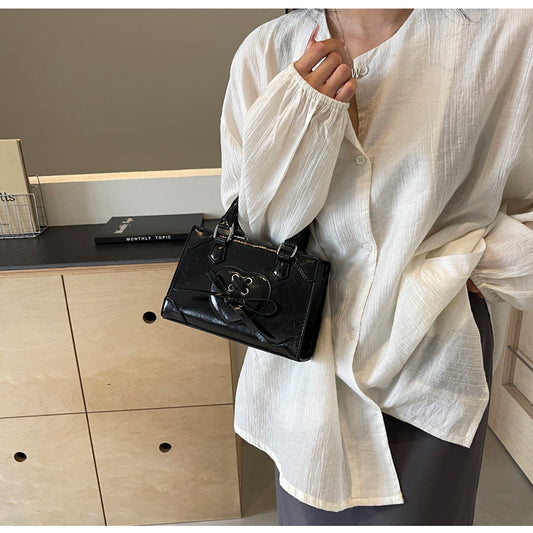 Crossbody taske sommer alsidig skulder bærbar lille firkantet taske
