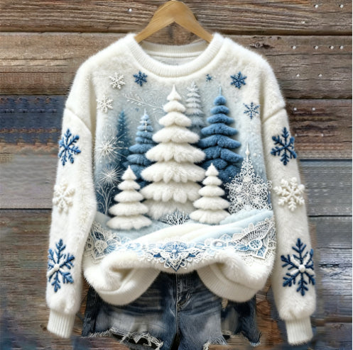 Christmas-themed 3D Digital-print Hoodie