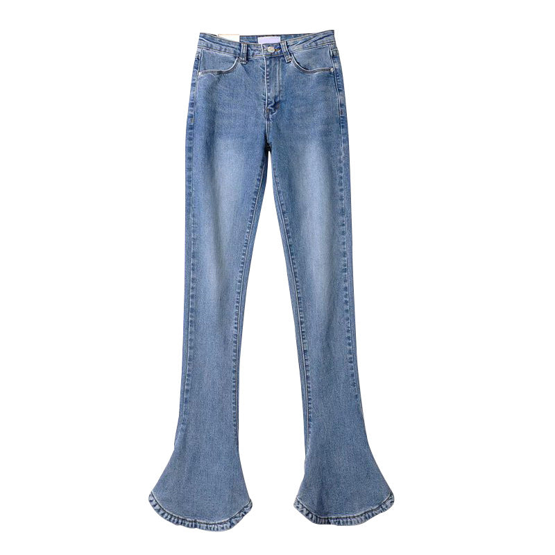 Mikro-elastiske Hvide Hverdagsjeans
