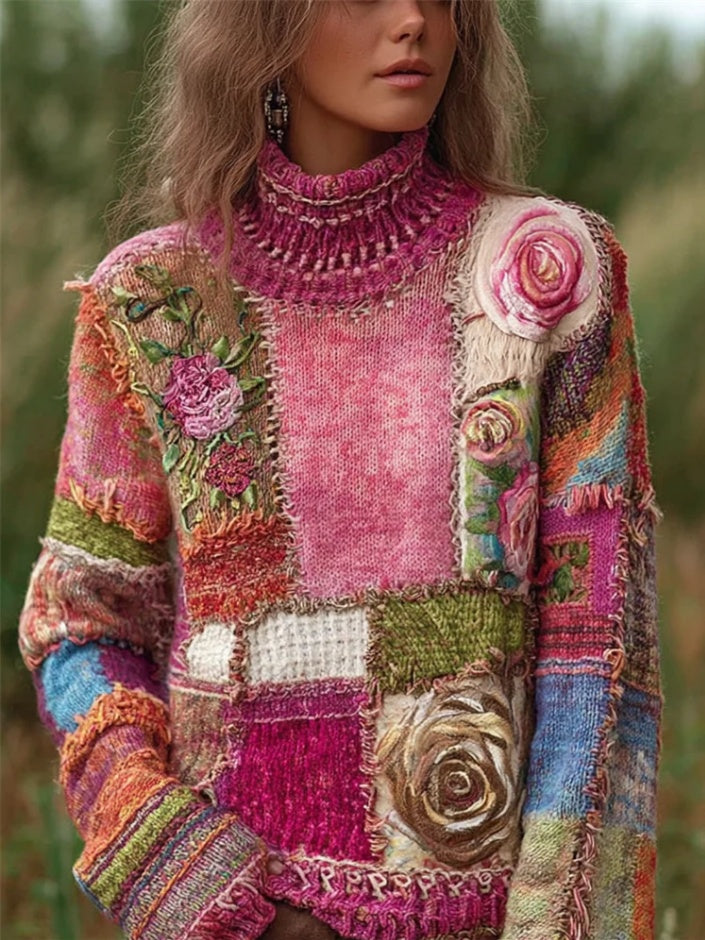 Womens Casual Round-Neck Top With Digital Print