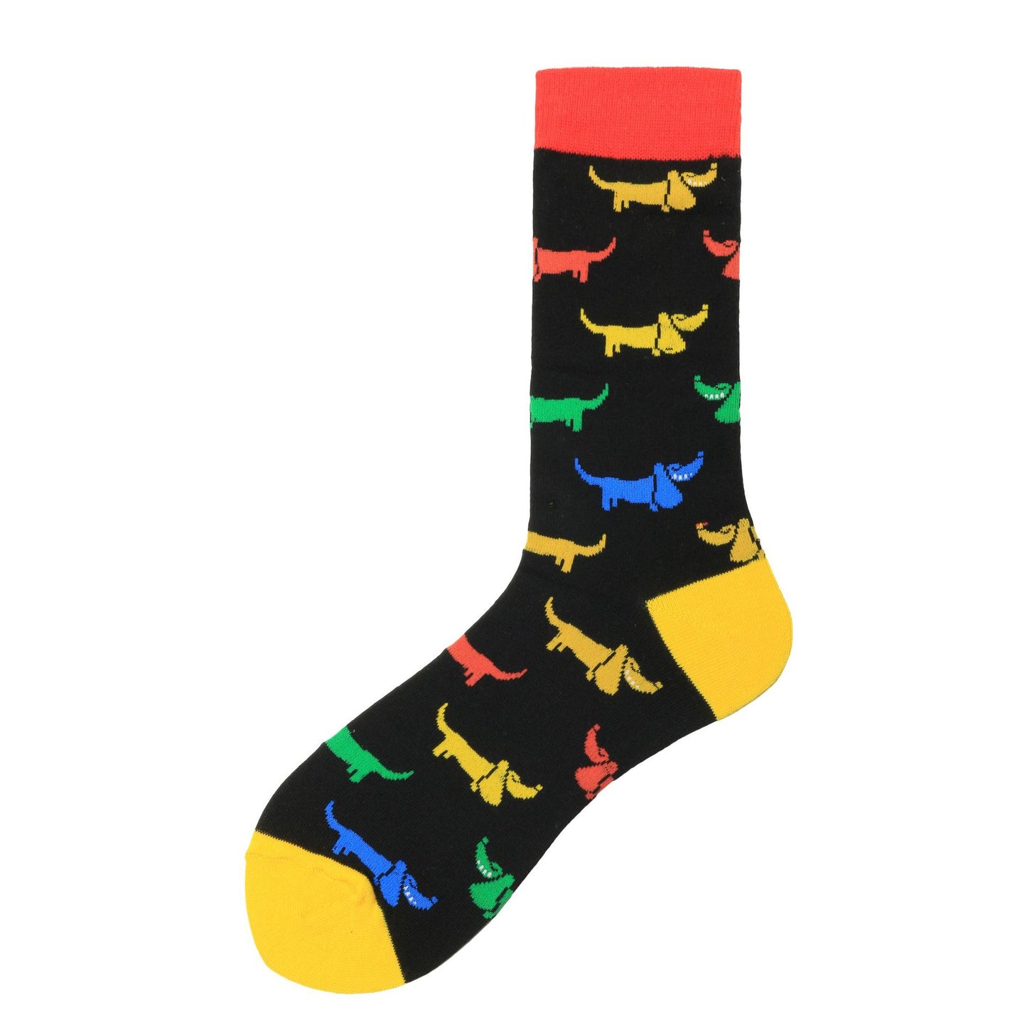 New Men's Colorful Animal Series Cotton Socks