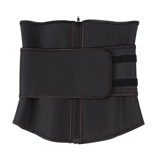 Rubber belly corset