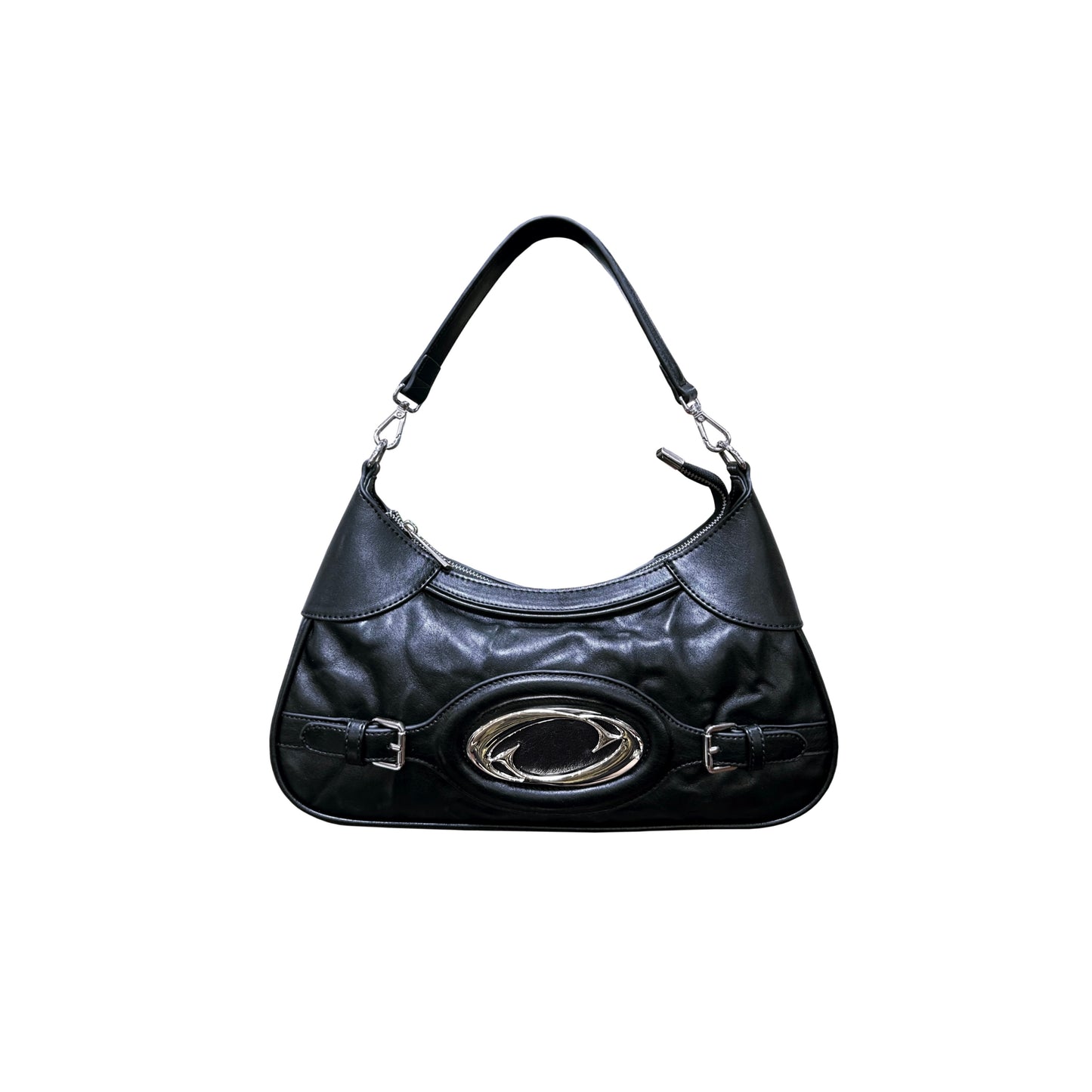 Special-interest Design Wrinkle Texture Fashionable All-match Commuter Crossbody Shoulder Underarm Bag