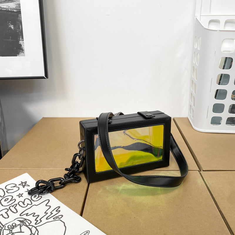 Men's Personality Fashion Box Bag