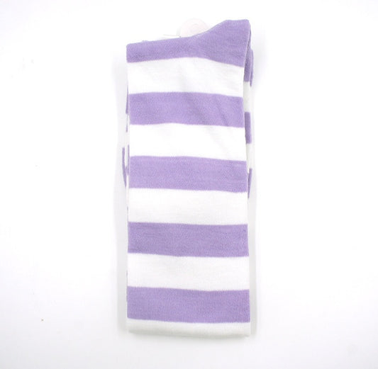 Stockings over the knee socks thigh socks striped high socks stockings