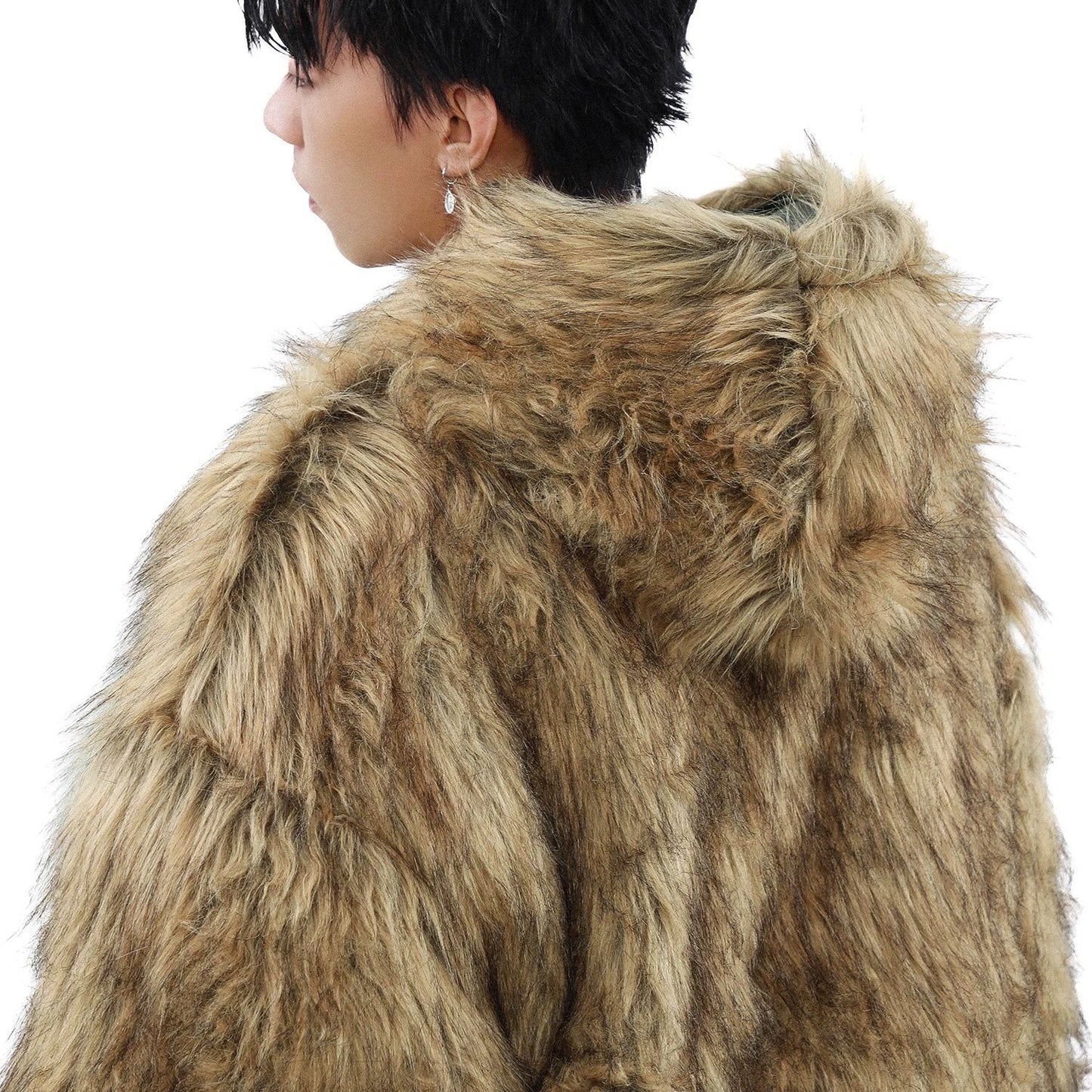 Mountain Carving High-grade Jacket Cotton-padded Coat Fleece-lined Thickened