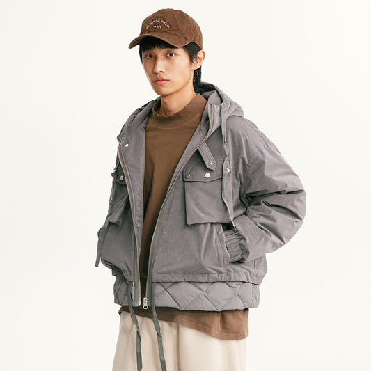 All-matching Loose Down Jacket Warm