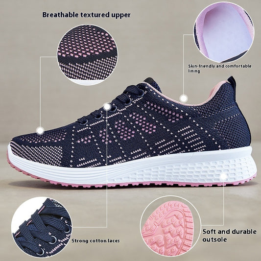 Sneaker Female Delivery Fall Breathable Casual Women's Shoes Wholesale Soft Bottom Running