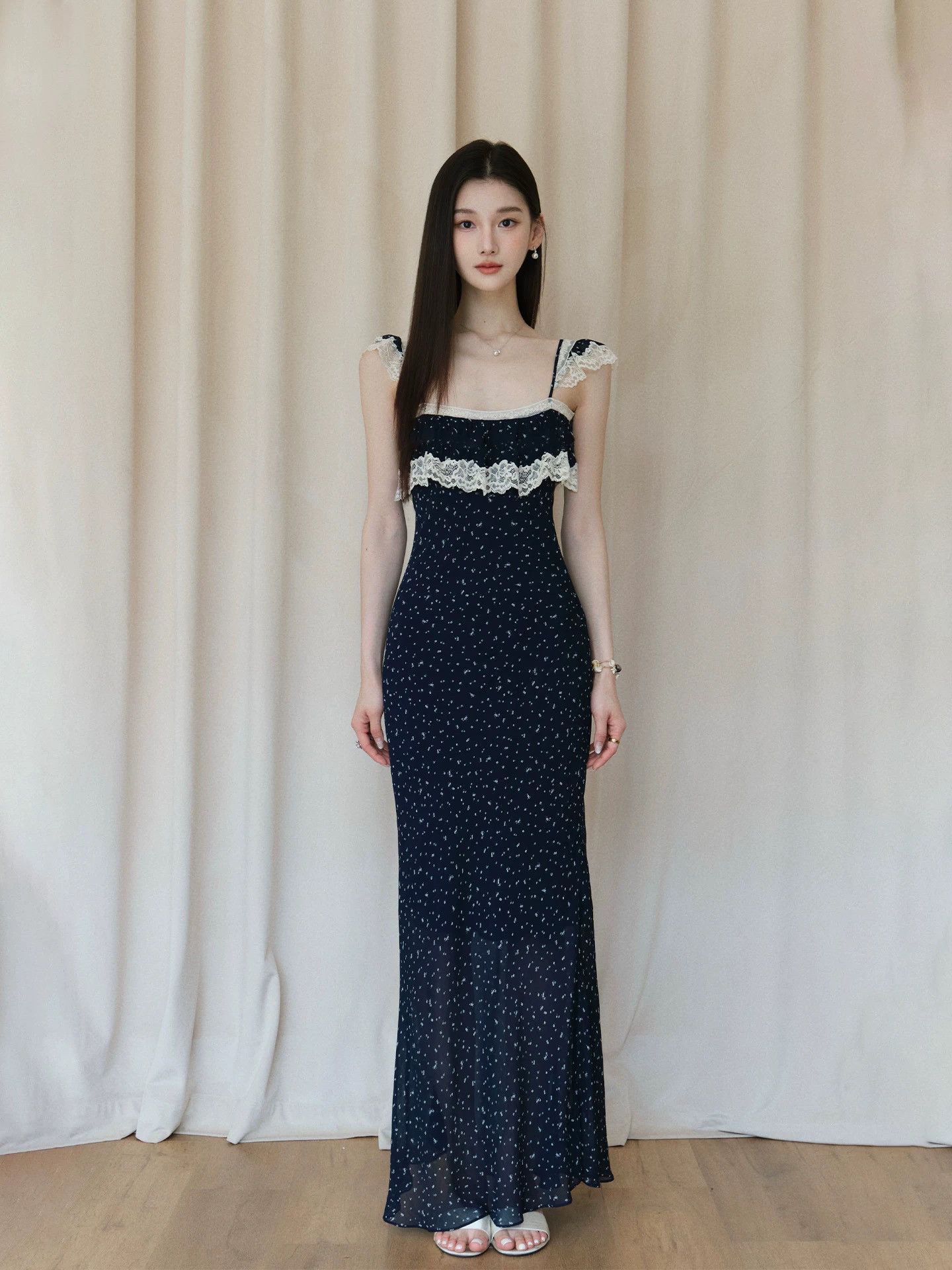 Floral Slip Beach Vacation Style Elegant Maxi Dress