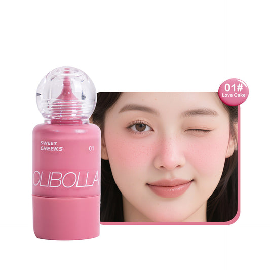 Small Feeding Bottle Press Blush Water Light Liquid