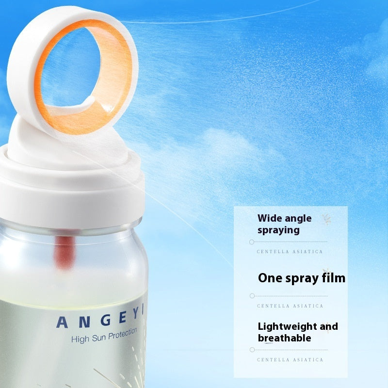 Crystal Sunscreen Spray SPF50 Military Training Full Body Isolation UV Protection