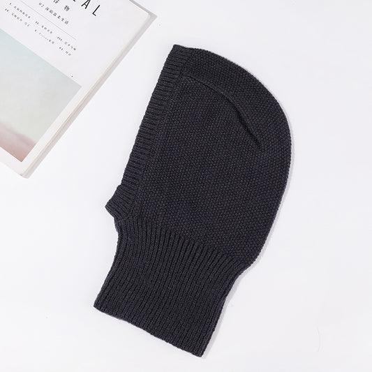 Lovers' Hat Scarf Integrated Windproof Pullover
